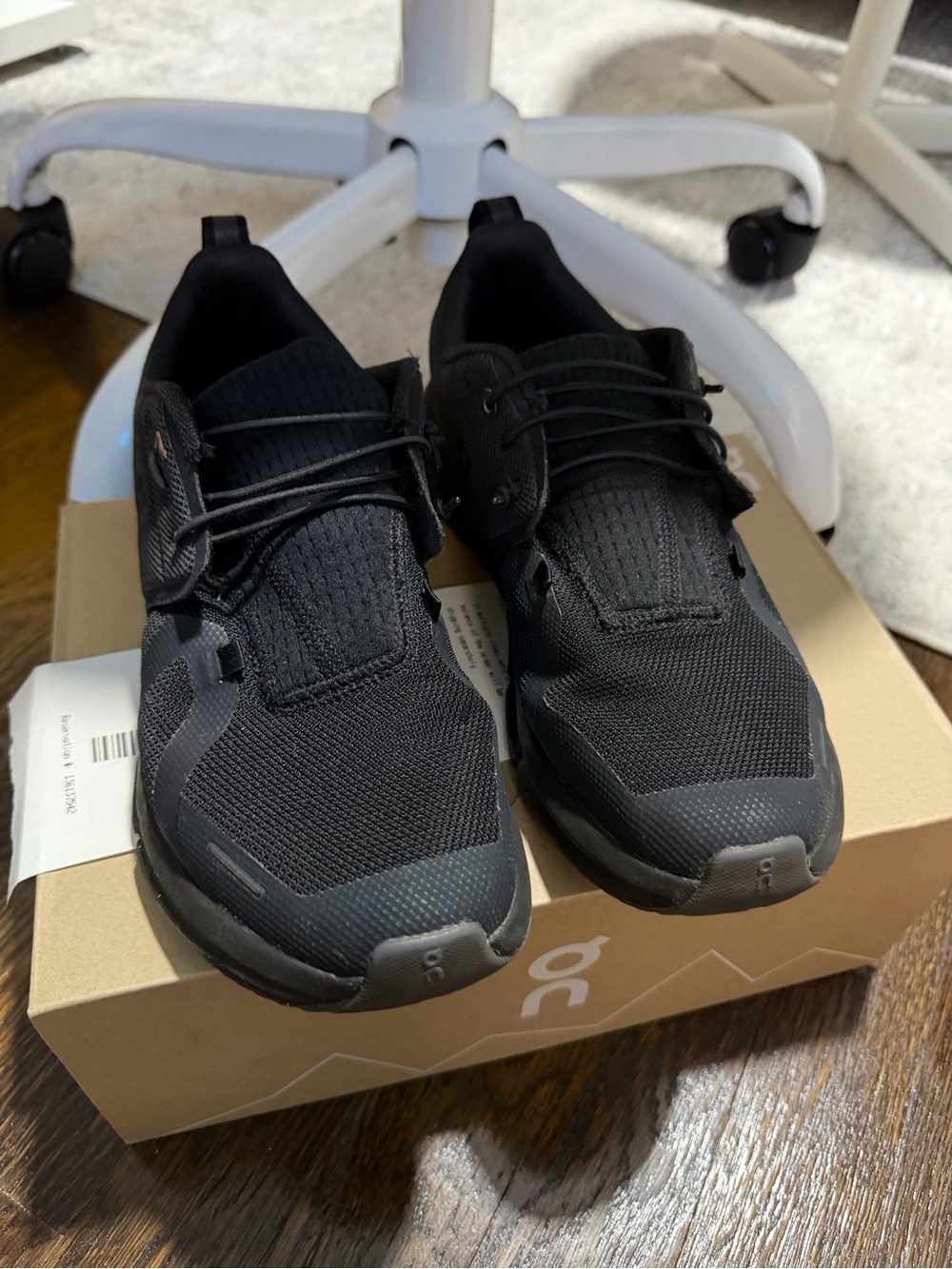 On Running Black Sneakers